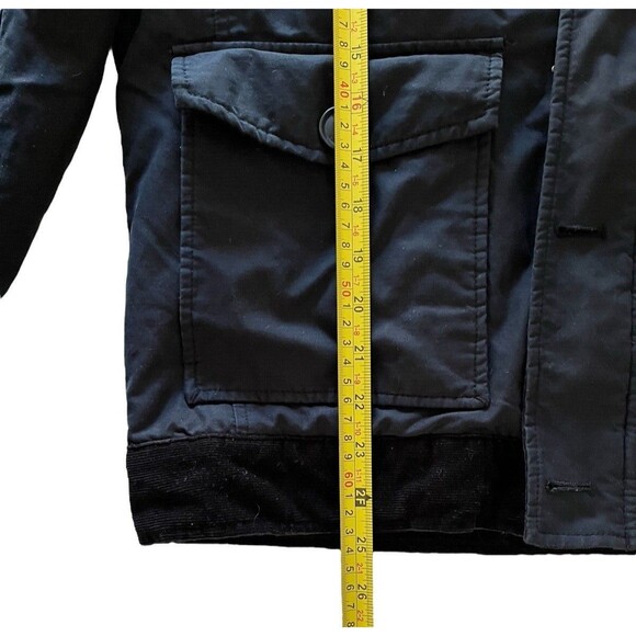 Perry Ellis Field Utility Jacket Full Zip Snap Front Inside Pockets Size Small - Picture 10 of 10